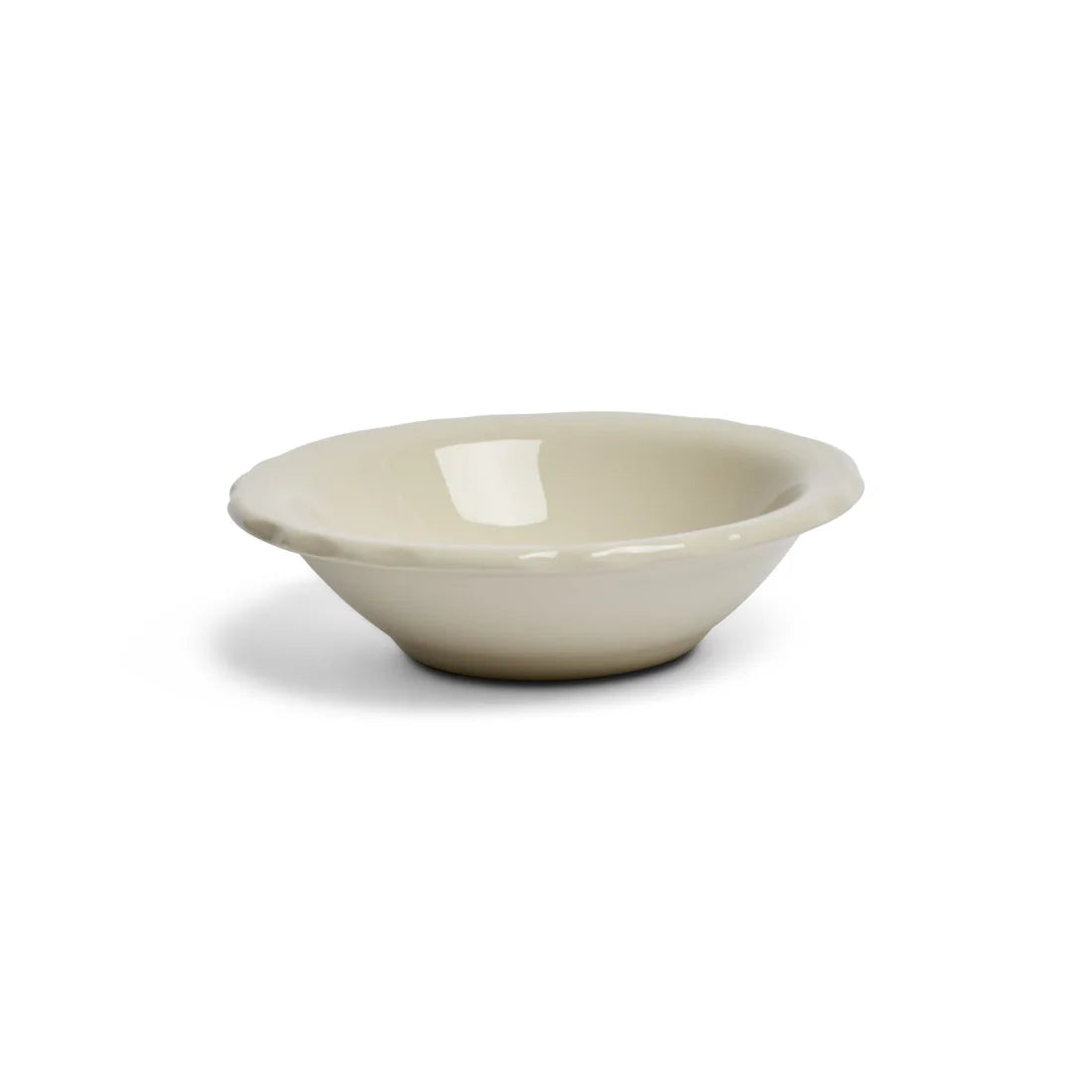 SCALLOPED WHITES - FRUIT BOWL 3.75OZ)