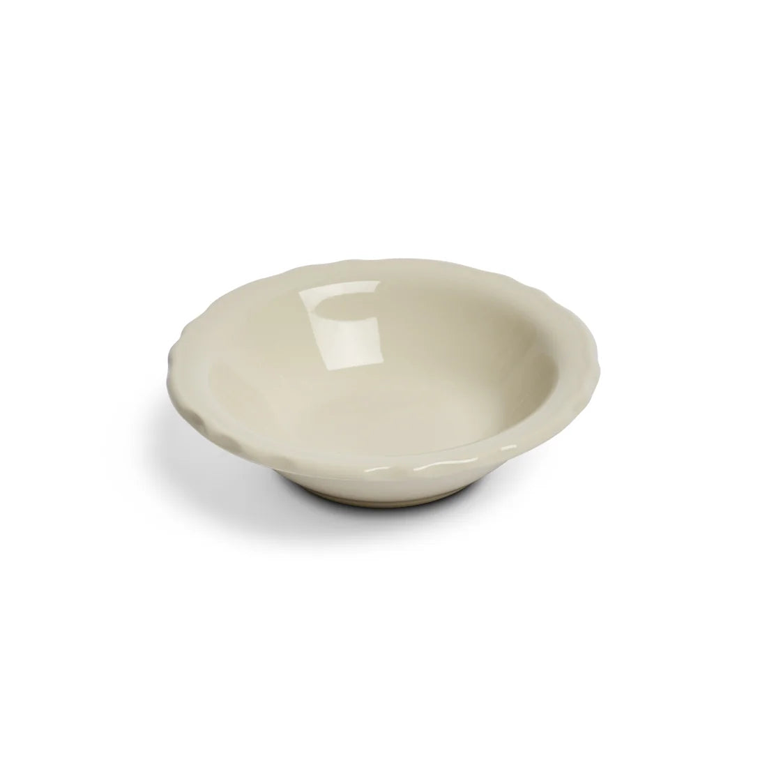 SCALLOPED WHITES - FRUIT BOWL 3.75OZ)
