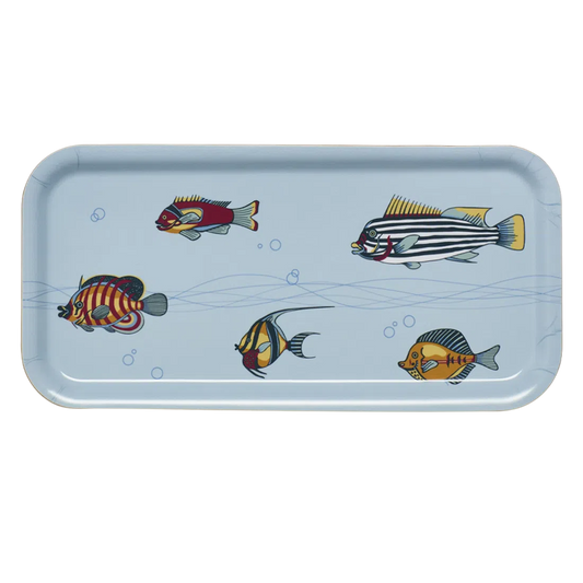 MUSEUM FISH TRAY (10.6"x5.1")