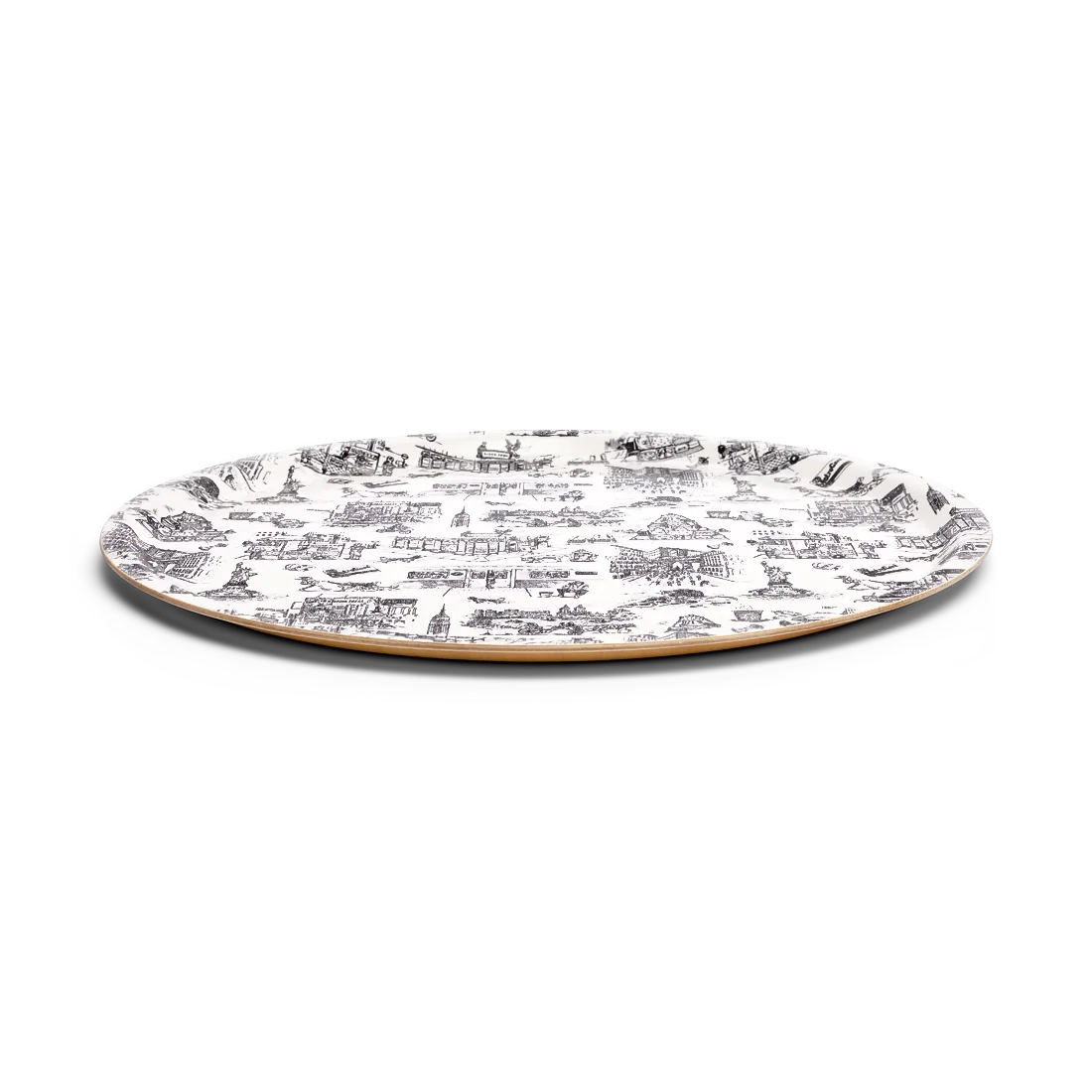 NYC TOILE - TRAY (14.5")
