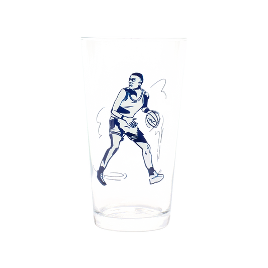 BASKETBALL PINT GLASS (19.7OZ)