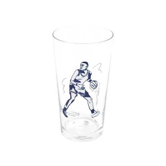 BASKETBALL PINT GLASS (19.7OZ)