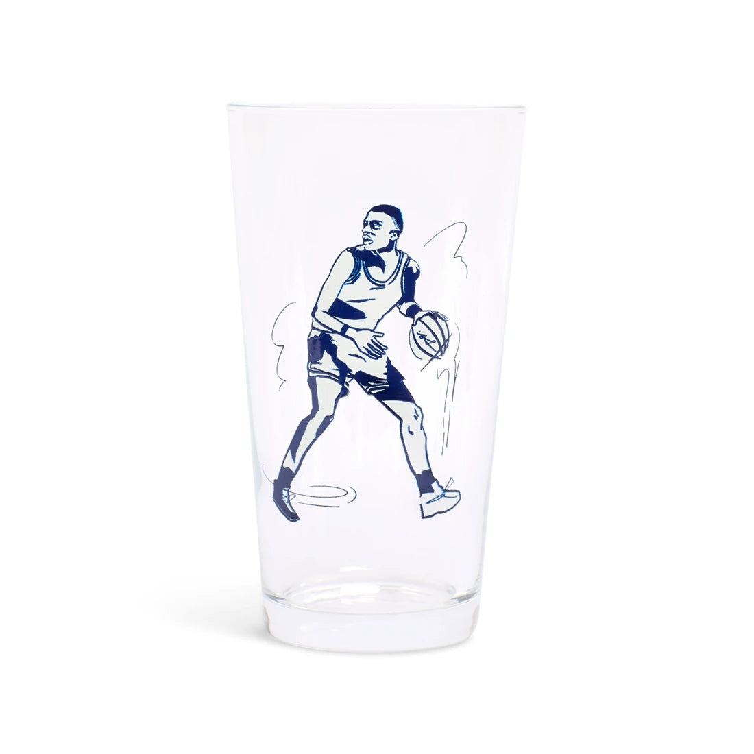 BASKETBALL PINT GLASS (19.7OZ)