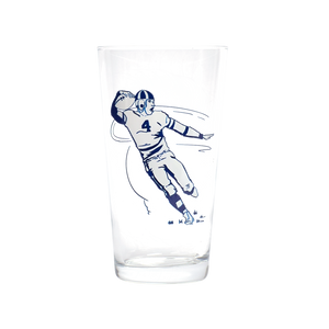 FOOTBALL PINT GLASS (19.7OZ)