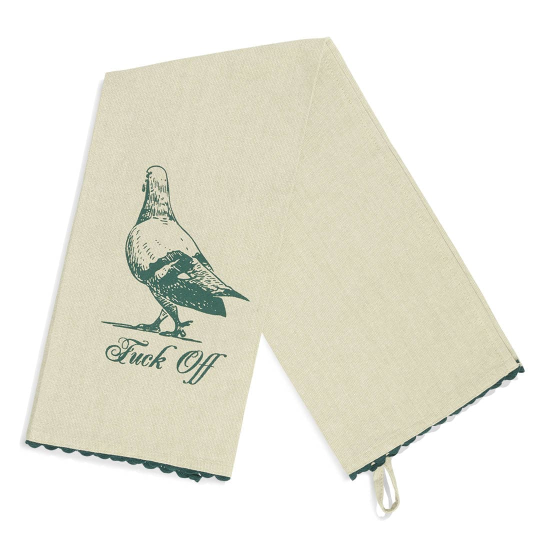 PLEASANTRIES - FUCK OFF TEA TOWEL