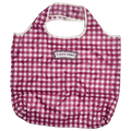 GINGHAM SHOPPER/POUCH - RED
