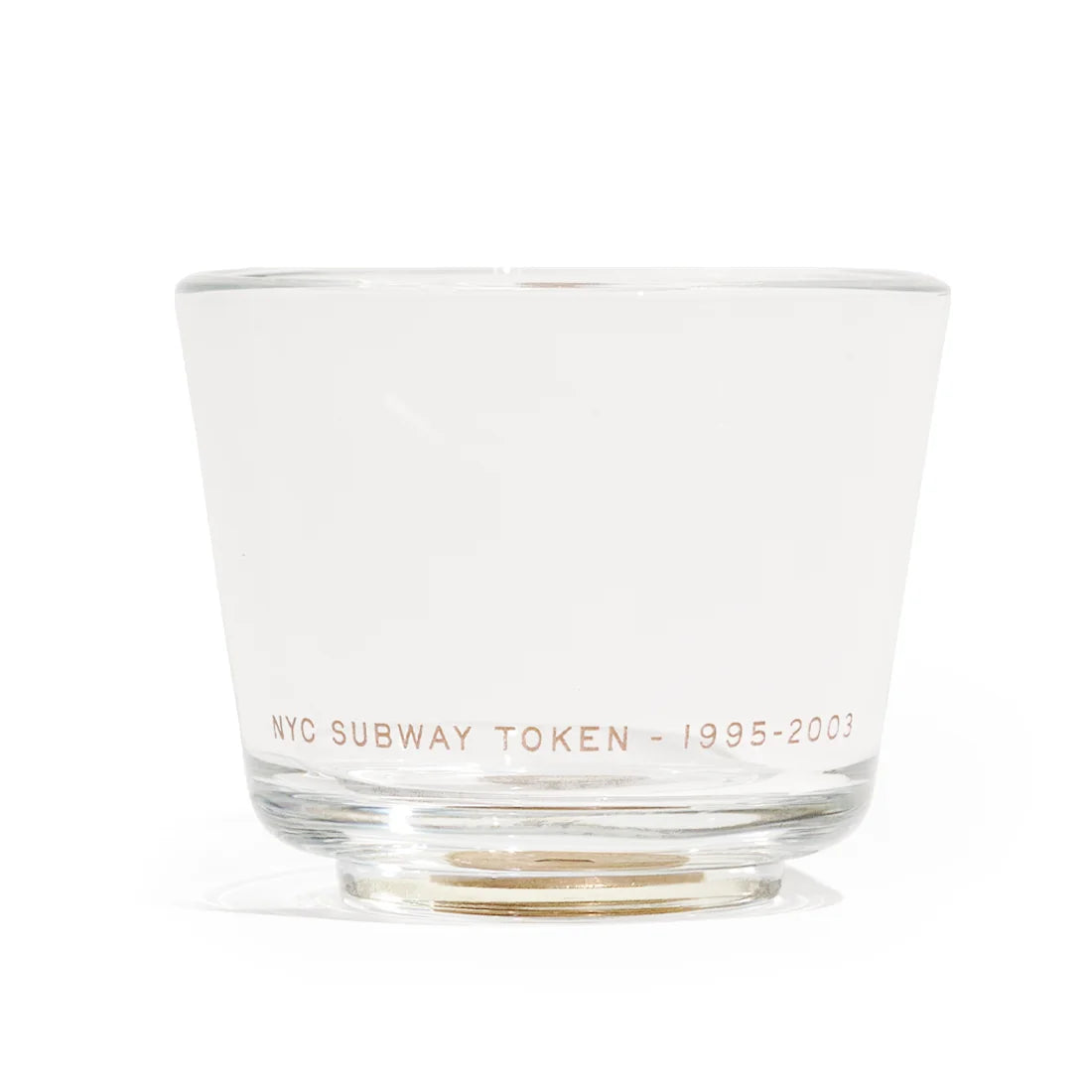 MTA - NYC SUBWAY TOKEN GLASS - 5 BOROUGH ('95-'03)