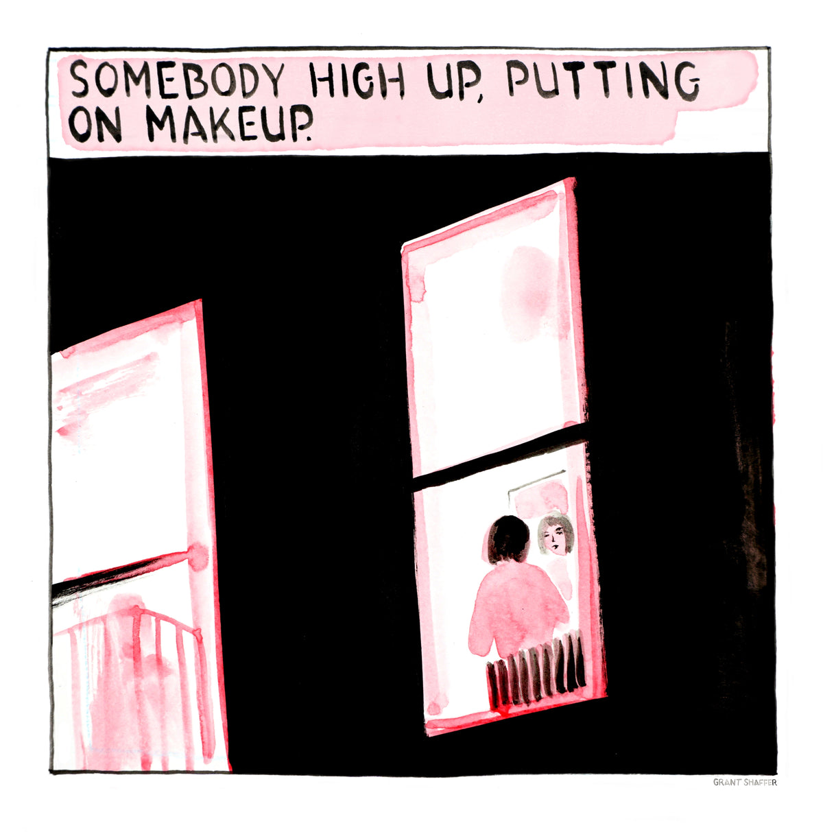 HIGH UP MAKEUP BY GRANT SHAFFER (8.5"X11")