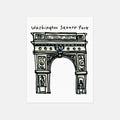 NYC POSTCARD SET BY BEN LENOVITZ (SET OF 10) (4.5"X5.5")