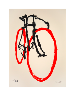 TRACK BIKE WITH RED TIRES BY TALIAH LAMPERT (18